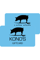 Kono's Gift Card $25 Two Pack - $47